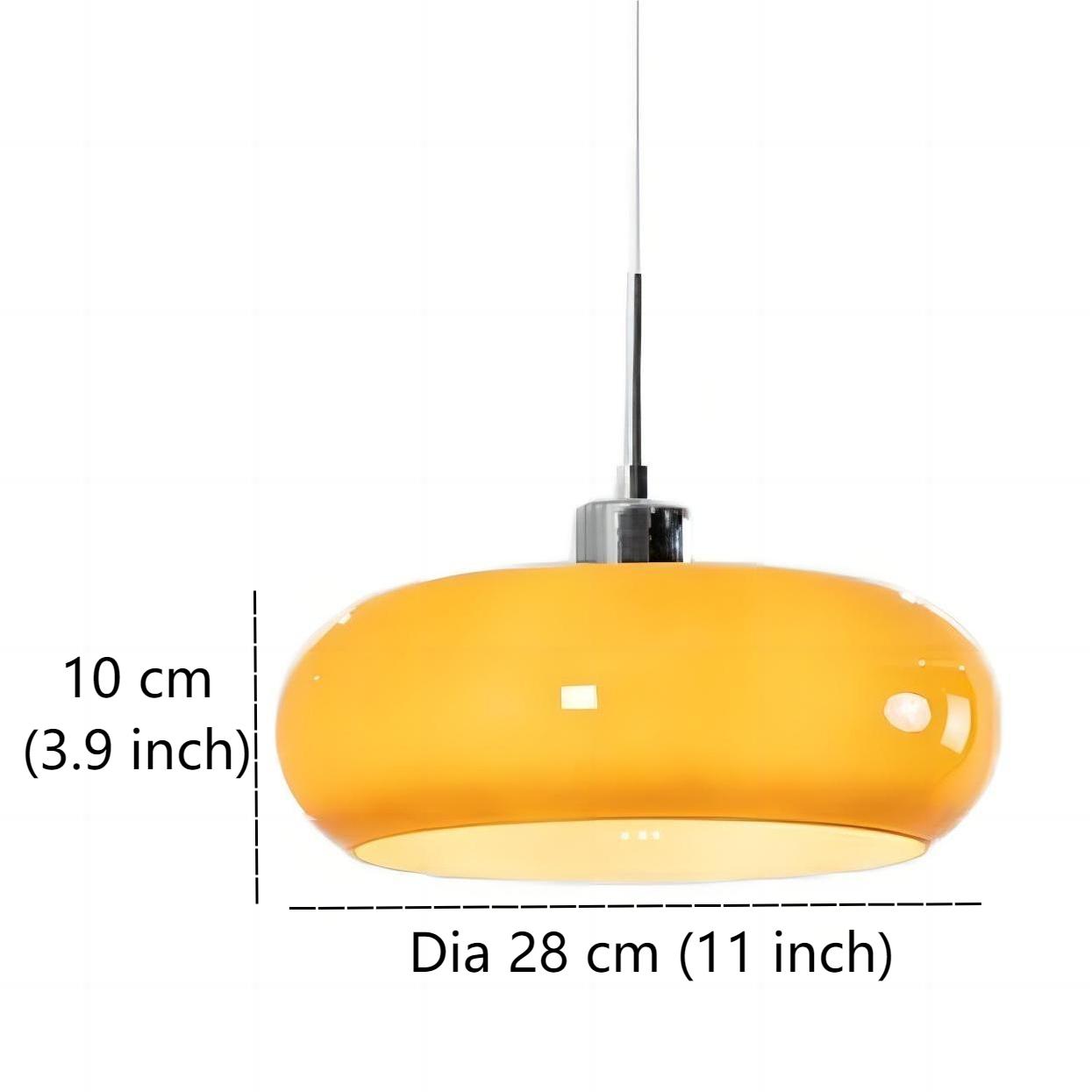 Dimensões: 28 cm de diâmetro por 10 cm de altura