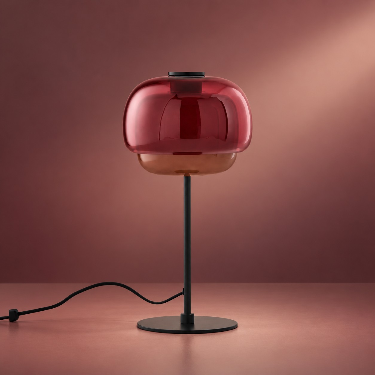 Pericles table lamp Burgundy