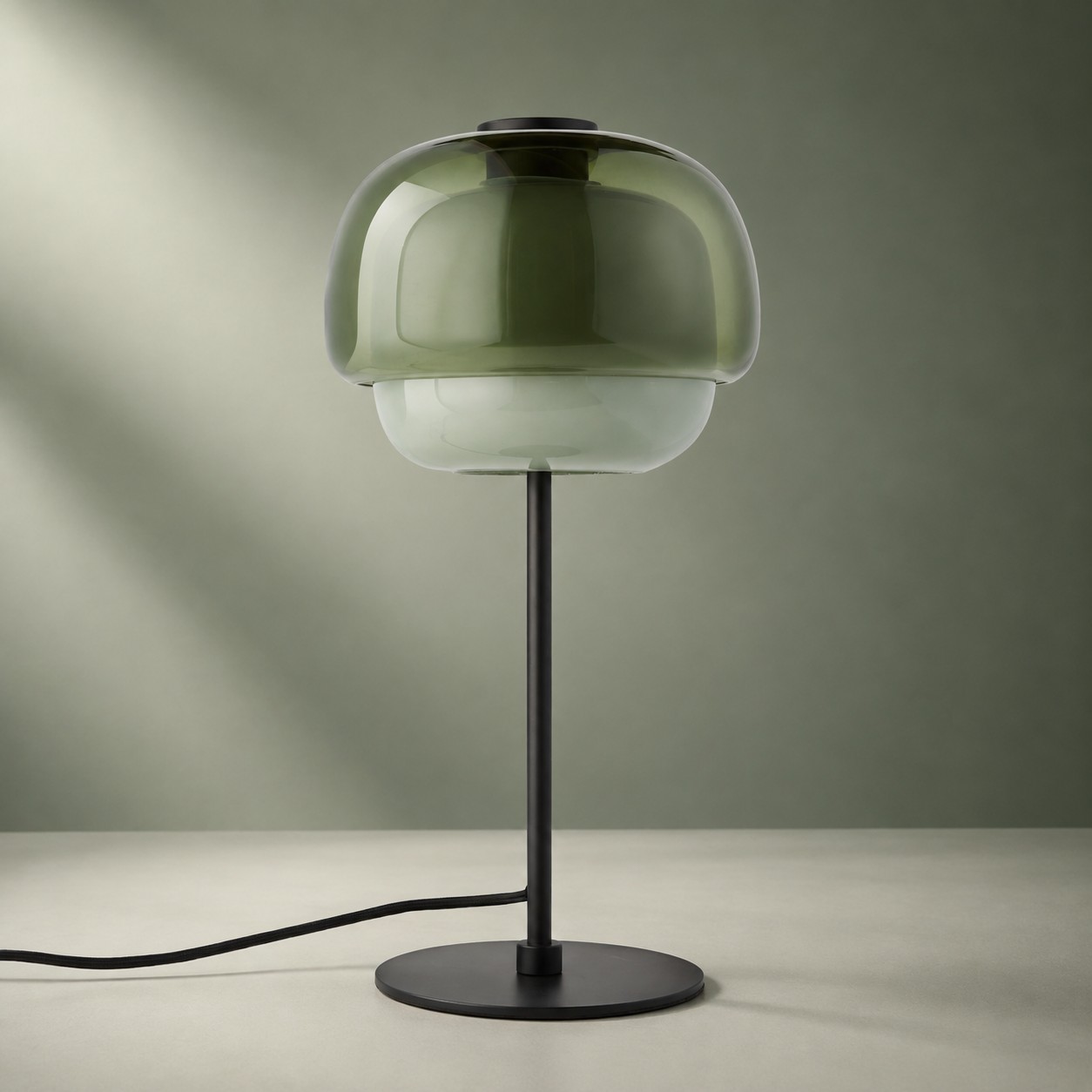 Pericles table lamp Gray Green