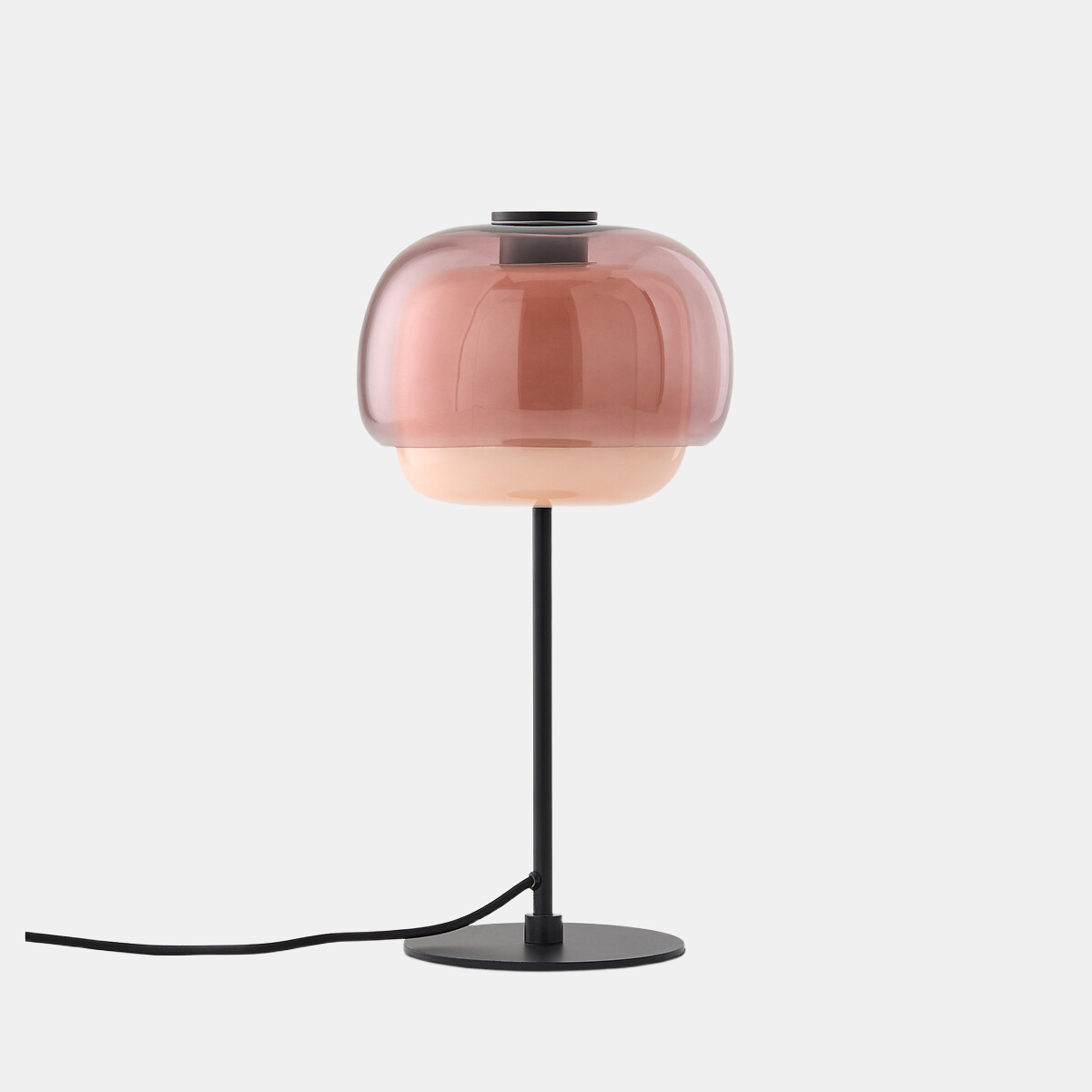 Pericles table lamp Blush white background